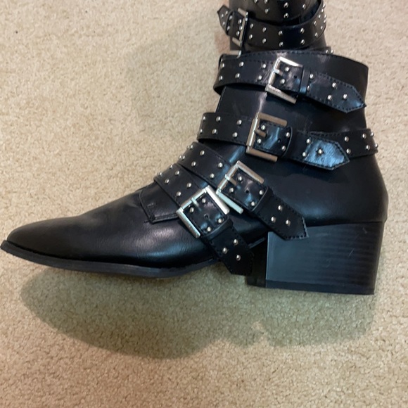 biker boots - Picture 2 of 4